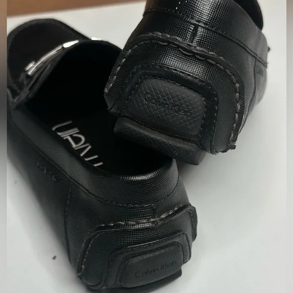 Calvin Klein Magnus Penny Loafers Mens Sz 11 Slip On Shoes New - Picture 10 of 14